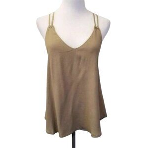NWT Elodie Hunter green tank top women's size XS (15)